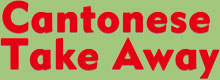 Cantonese Takeaway Treforest